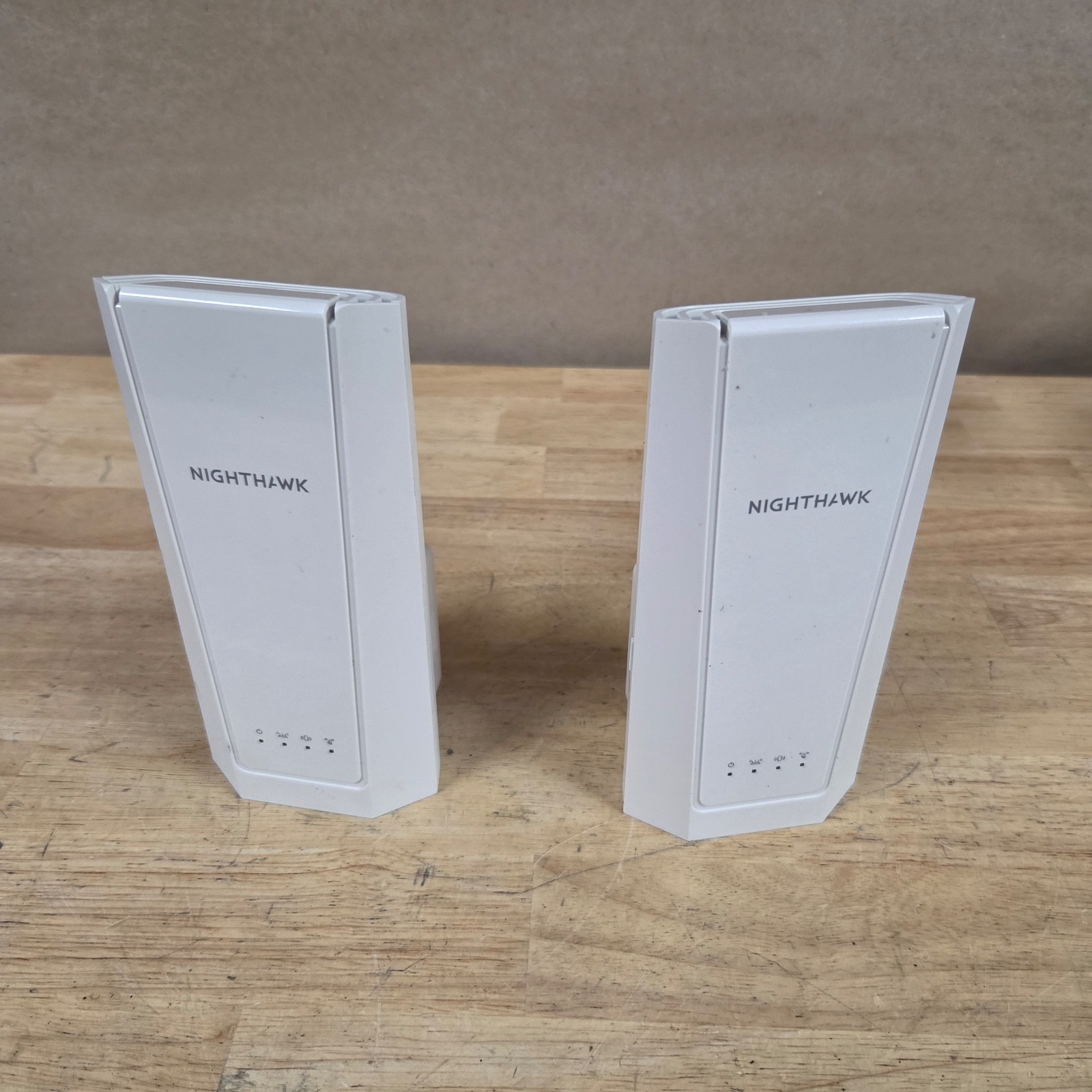 Set of 2 NETGEAR Nighthawk EXS27 WiFi 7 BE5000 Wireless Range Extender Dual Band