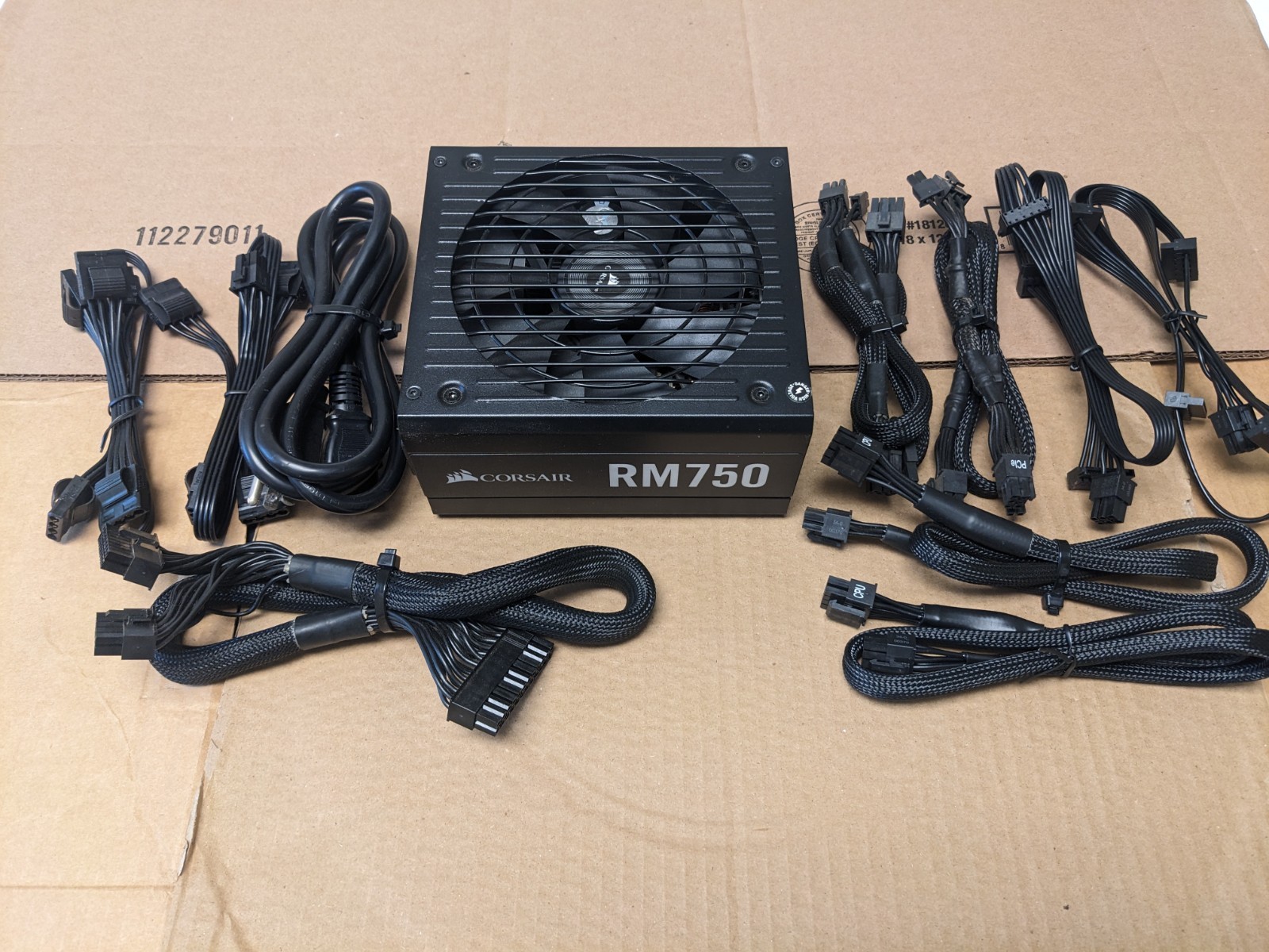 Corsair CP-9020195-NA RM750 750W 80 PLUS Fully Modular Power Supply - Black