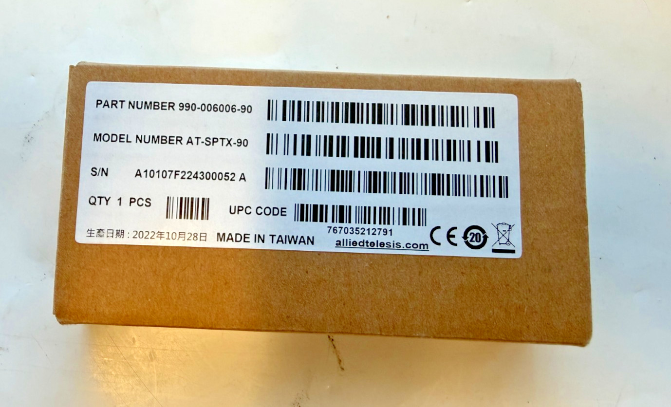 ALLIED TELESIS  MODULE AT-SPTX-90