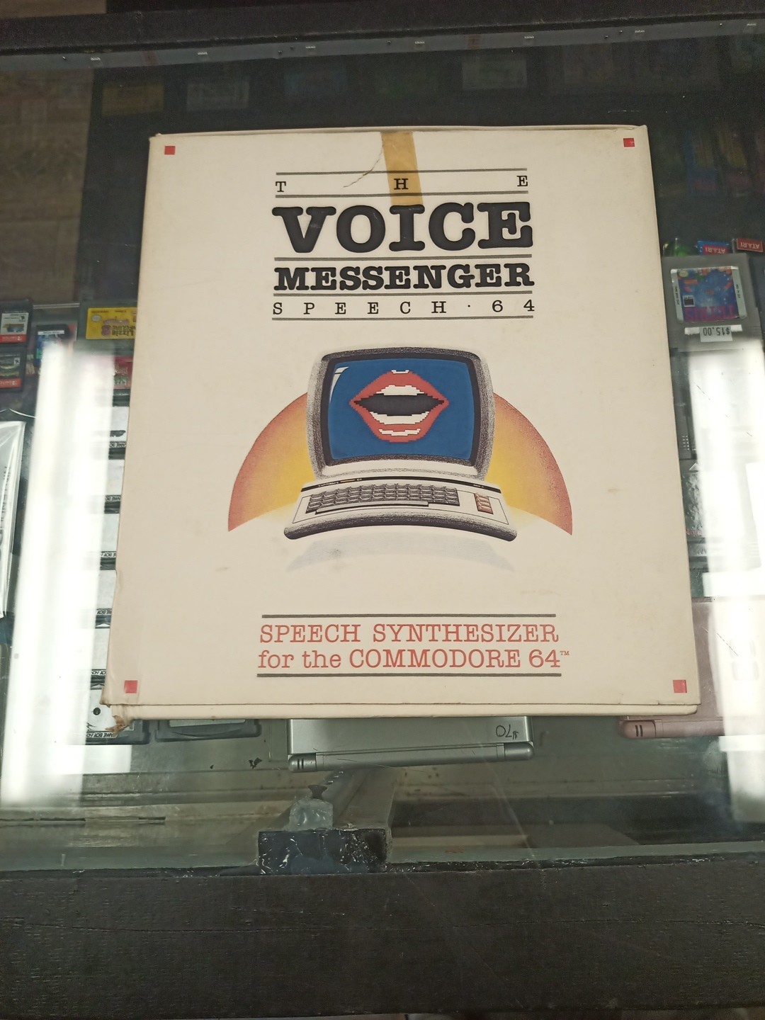 The Voice Messenger Commodore 64 Speech Synthesizer Working Complete In Box 