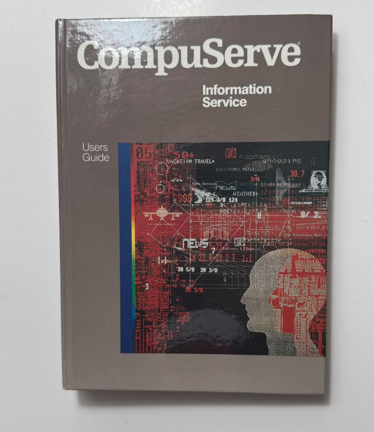 Compuserve Information Service User's Guide Hardcover 1985 Vintage