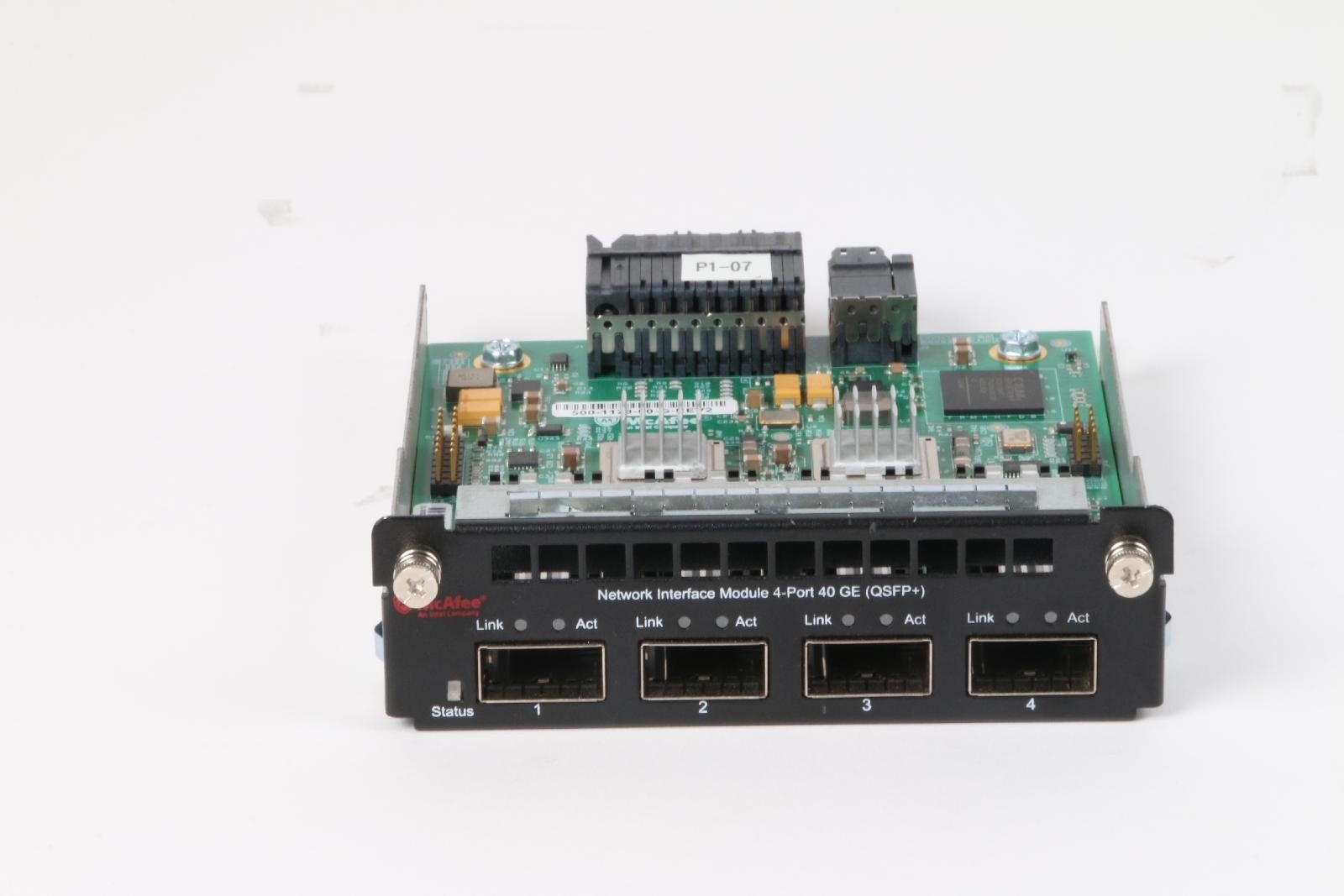 McAfee Network Interface Module 4-Port 40 GE (QSFP+)