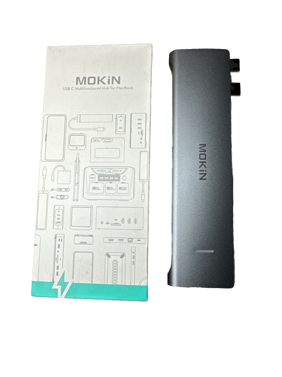 mokin usb c 6 in 2 multifunctional hub for MacBook