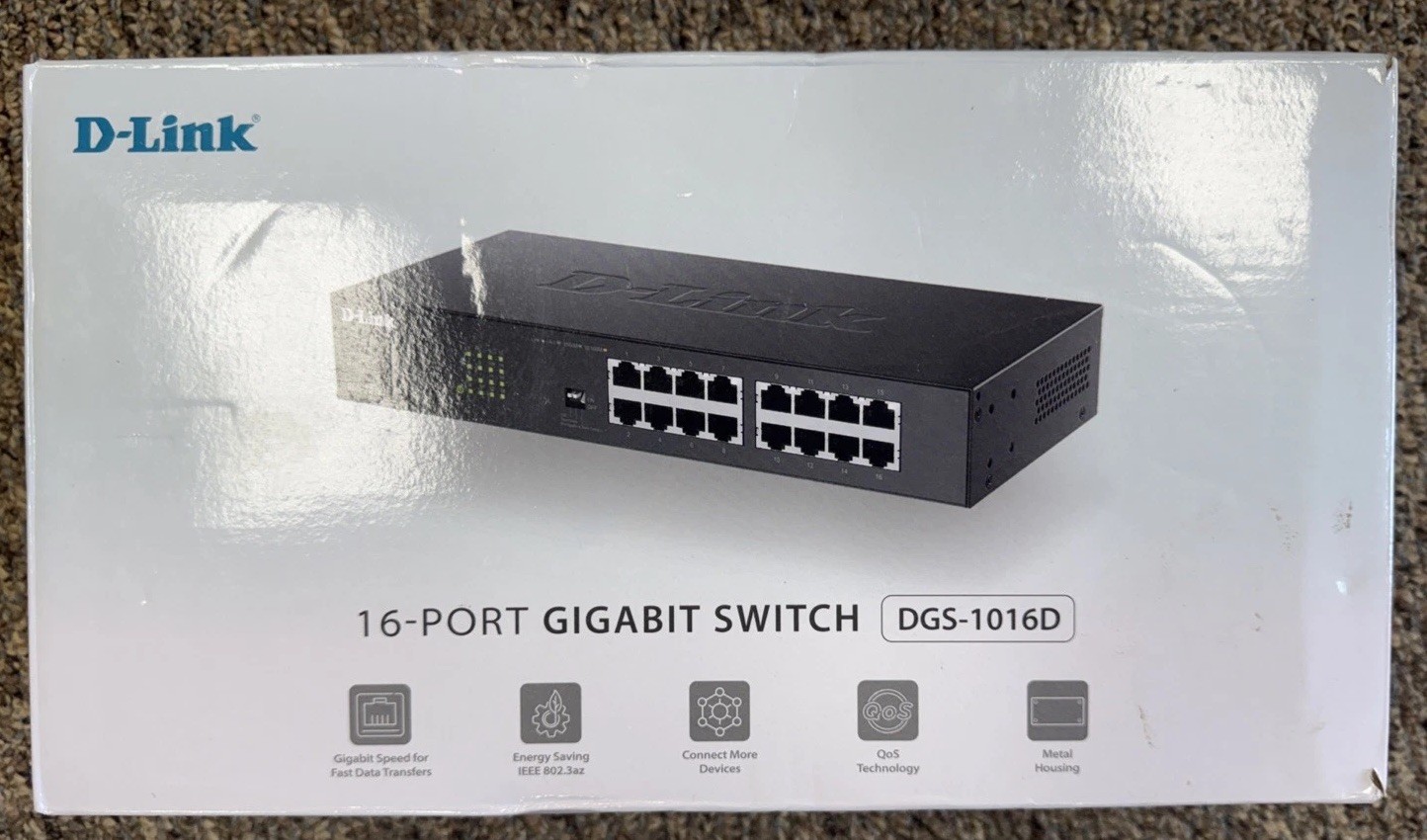 D-Link  DGS (DGS1016D) 16-Ports External Switch Managed