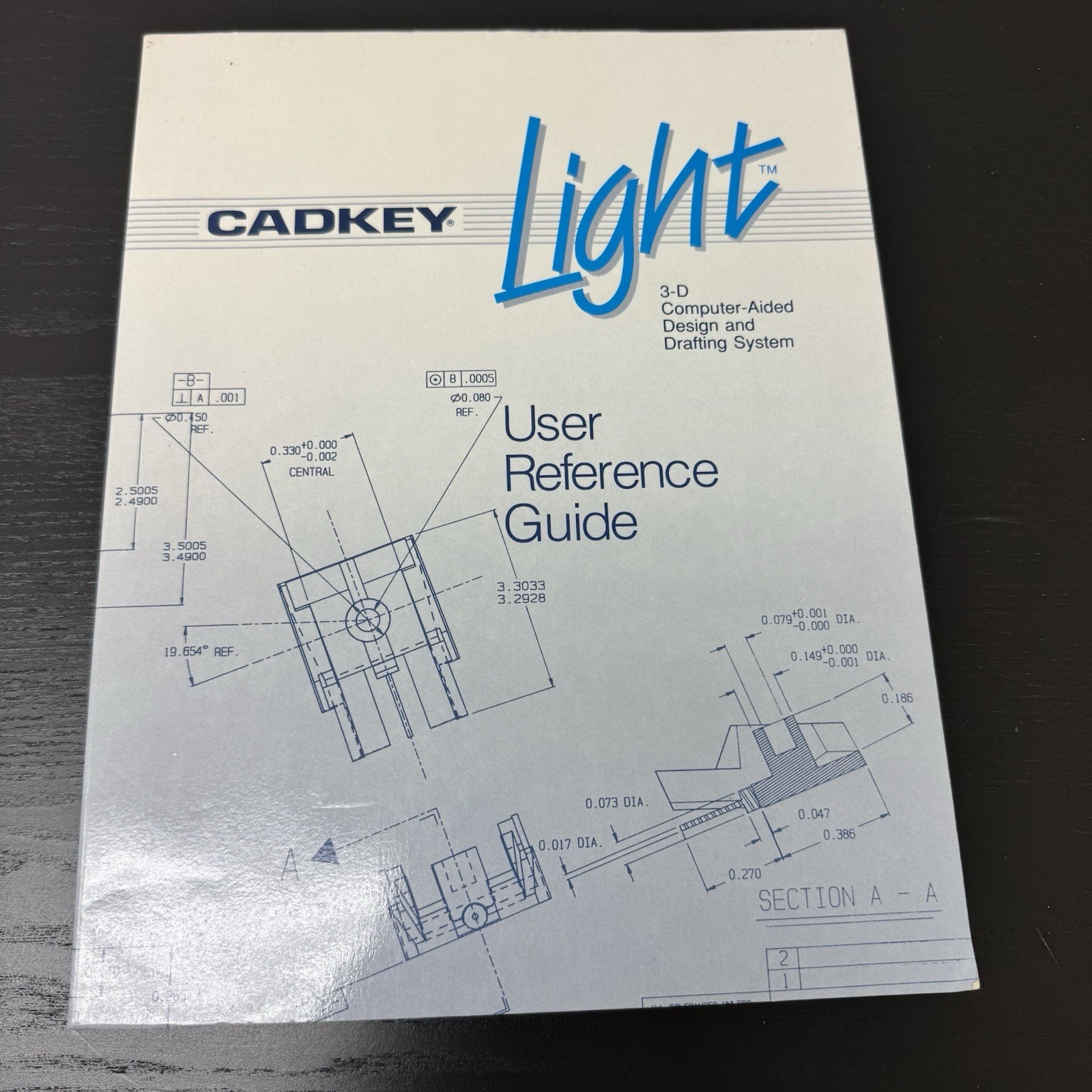 Cadkey Light 3-D Computer Aided Design and Drafting System Version 1.5, PB, 1990