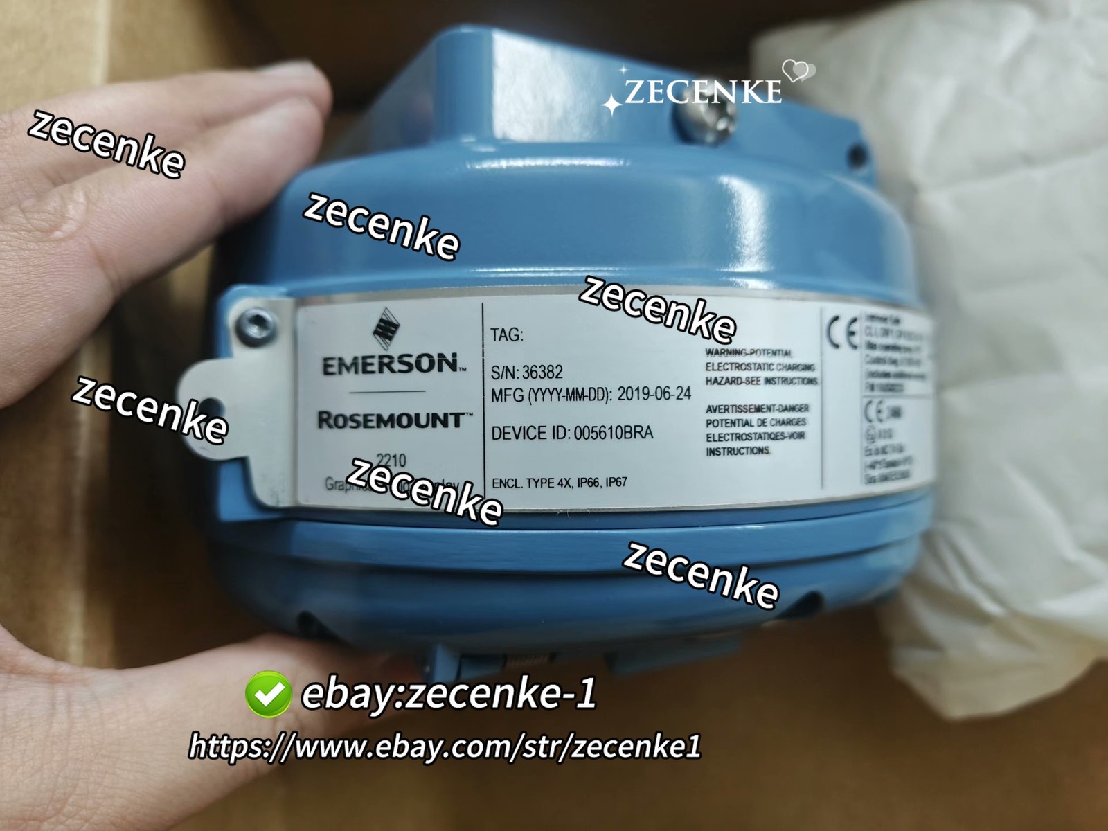 1PCS NEW ROSEMOUNT 2210 R 20192636382 Via DHL/UPS/FeDEX️️