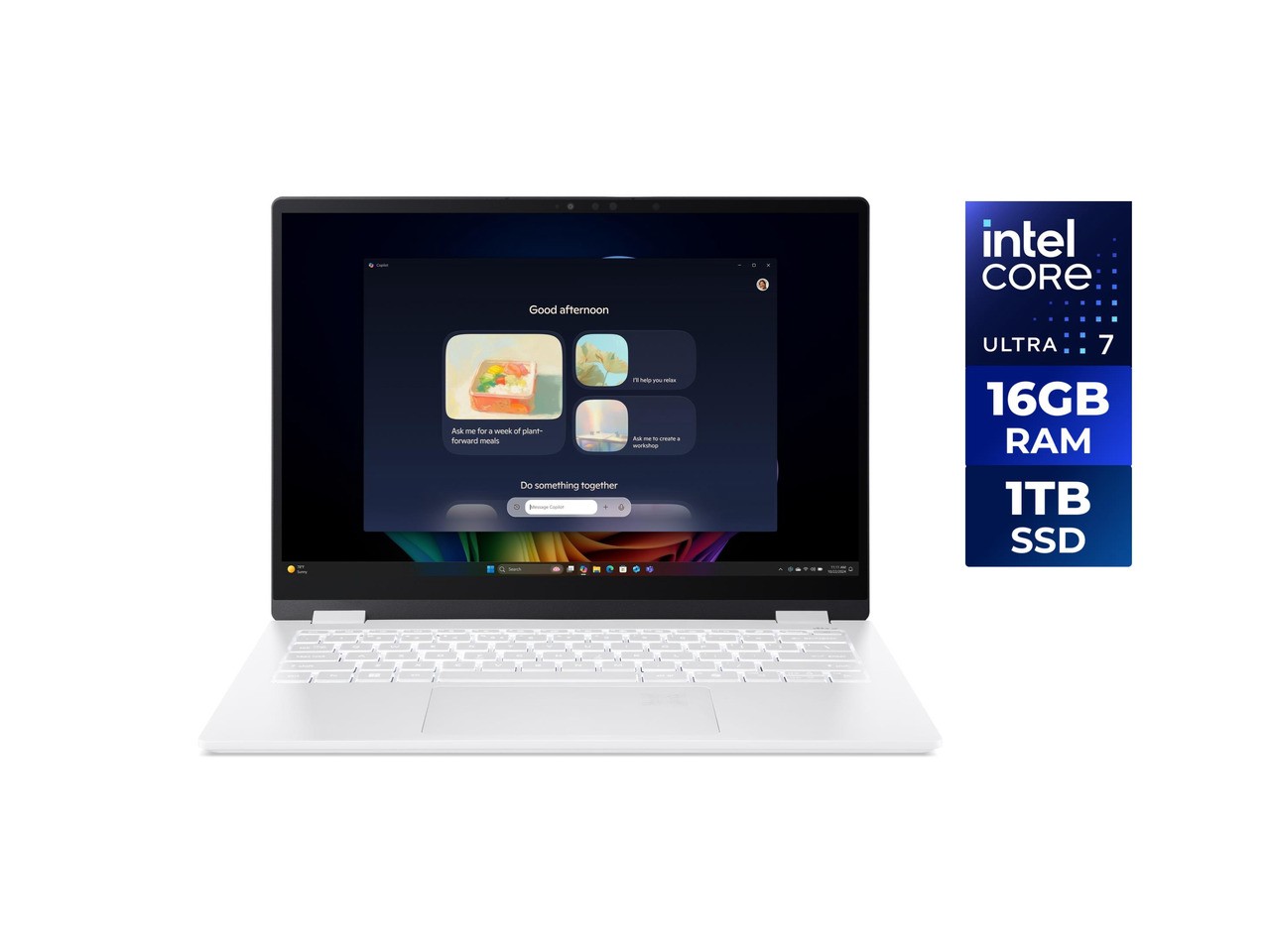 Acer Swift Edge 14 AI SFE14-51T-76TA Copilot+ PC, 14" OLED Multi-Touch, Intel
