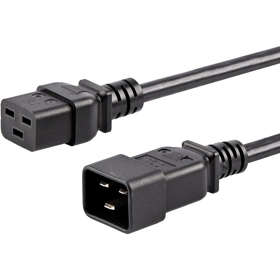 StarTech 10ft Heavy Duty 14 AWG Computer Power Cord - C19 to C20