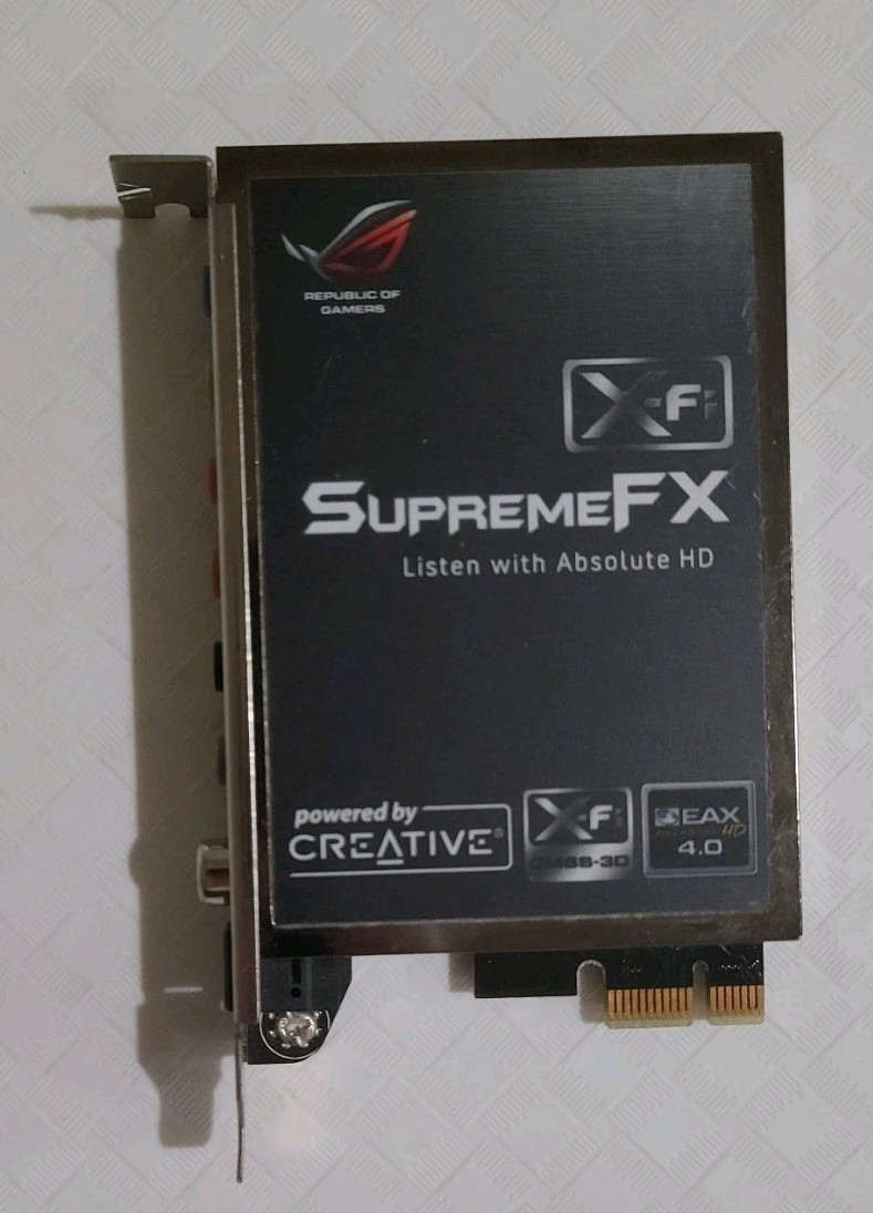 Asus ROG SupremeFX II PCIe Sound Card GREEN MAXIMUS FORMULA 86MCA1021444