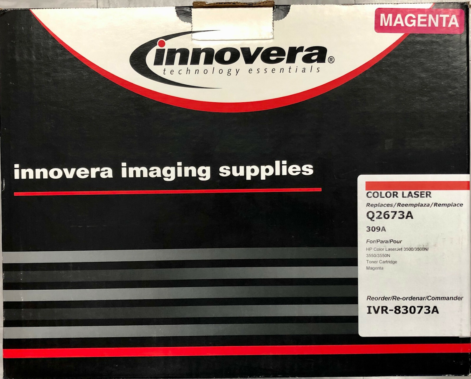 Innovera Q2673A MAGENTA 309A Color for HP LaserJet 3500 3550 3700 