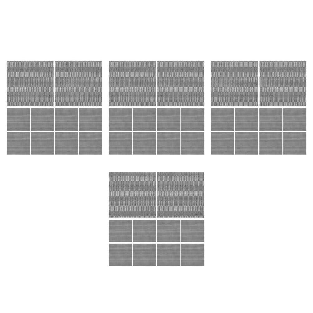 40 pcs Gaming Console Dust Cover: Mesh Covers - Effective Airflow Management