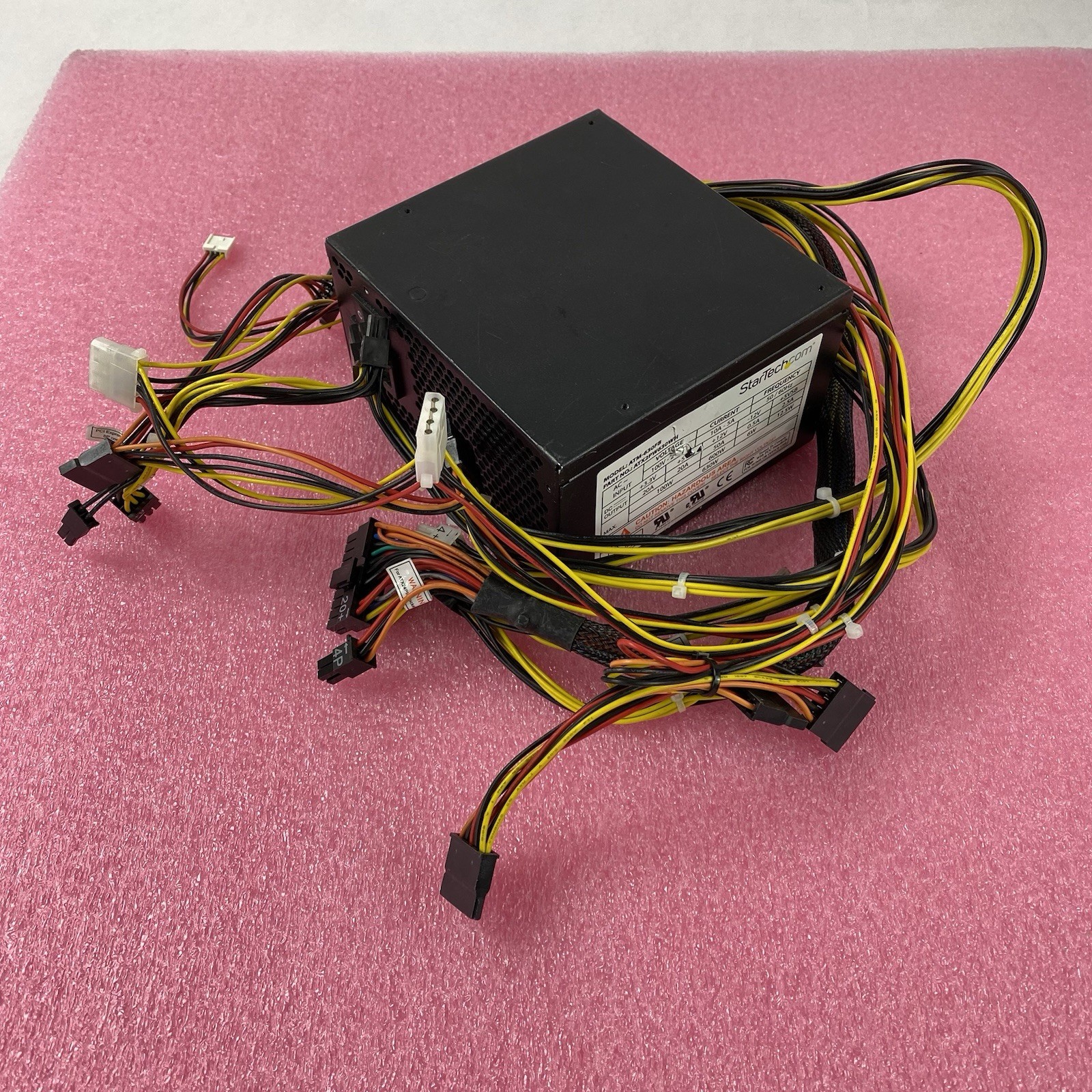 Startech Model ATM-430FB ATX 630W Power Supply Power Tested