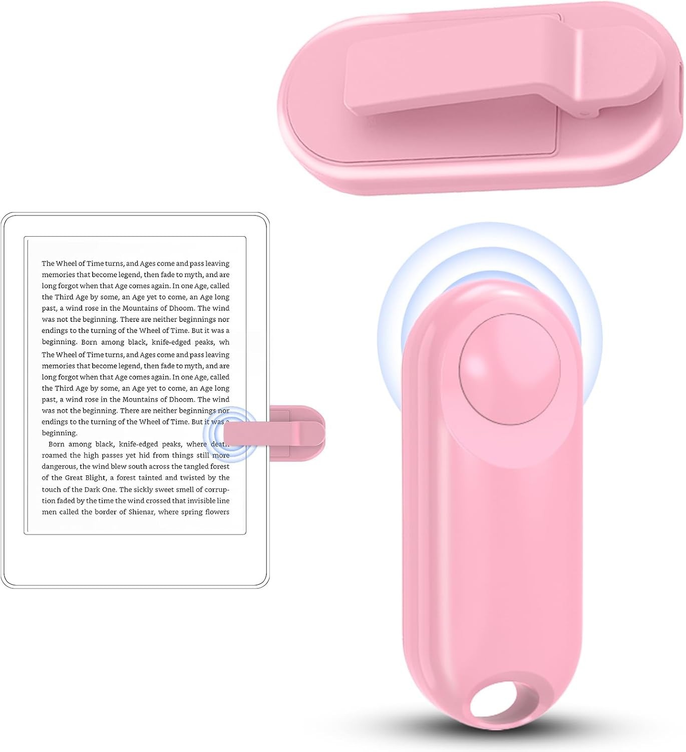 Page Turner for Kindle Paperwhite Oasis Remote Control Clicker for Kindle (PINK)