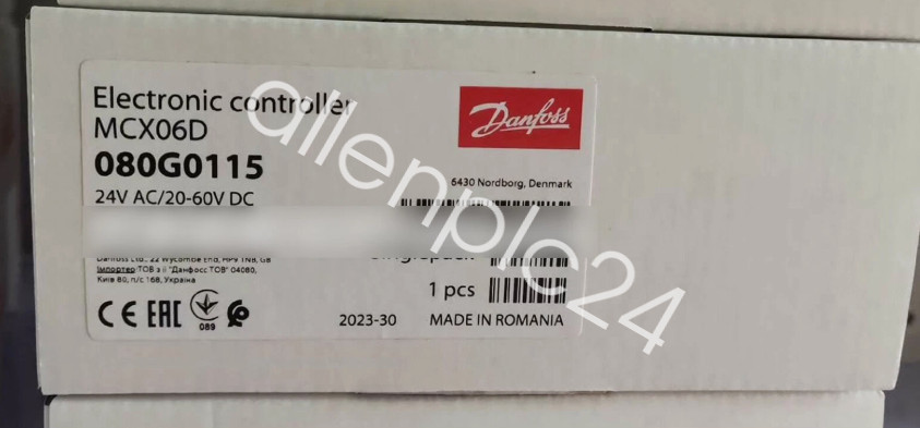 1PCS MCX06D 080G0115 Danfoss multifunctional controller, brand new FedEx or DHL