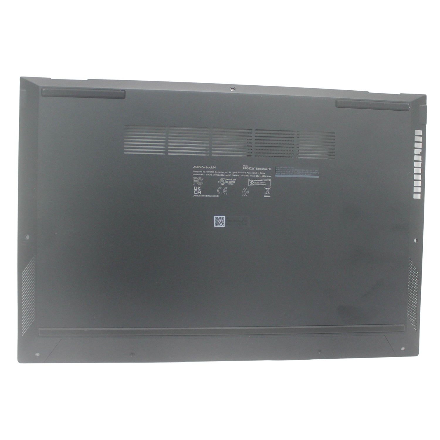 90NB0W95-R7D010 Asus Bottom Base Cover-2K Zenbook 14-Ws51T "GRADE A"