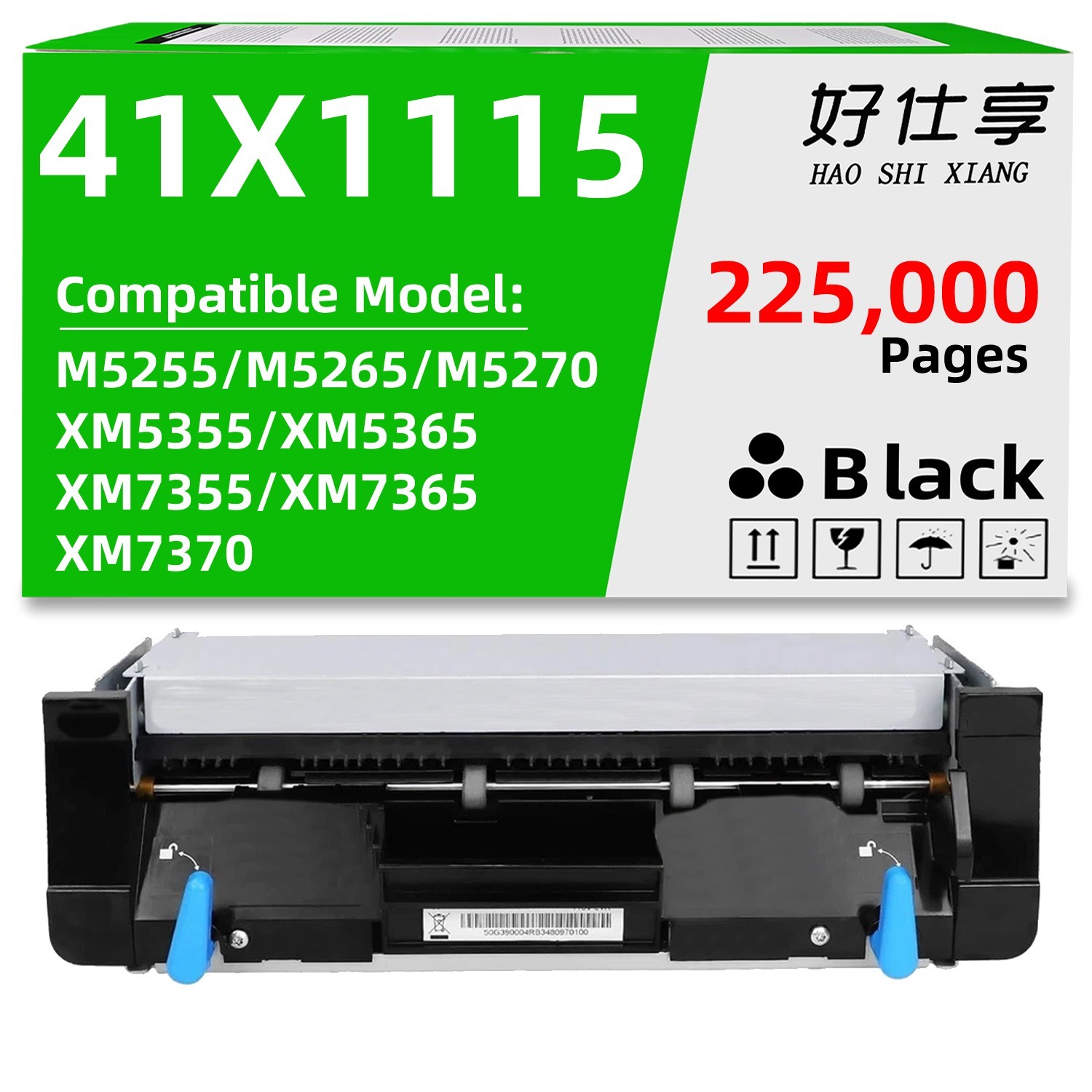 41X1115 Fuser Unit Compatible for Lexmark XM7355 XM7365 XM7370 M5255 M5265 M5270