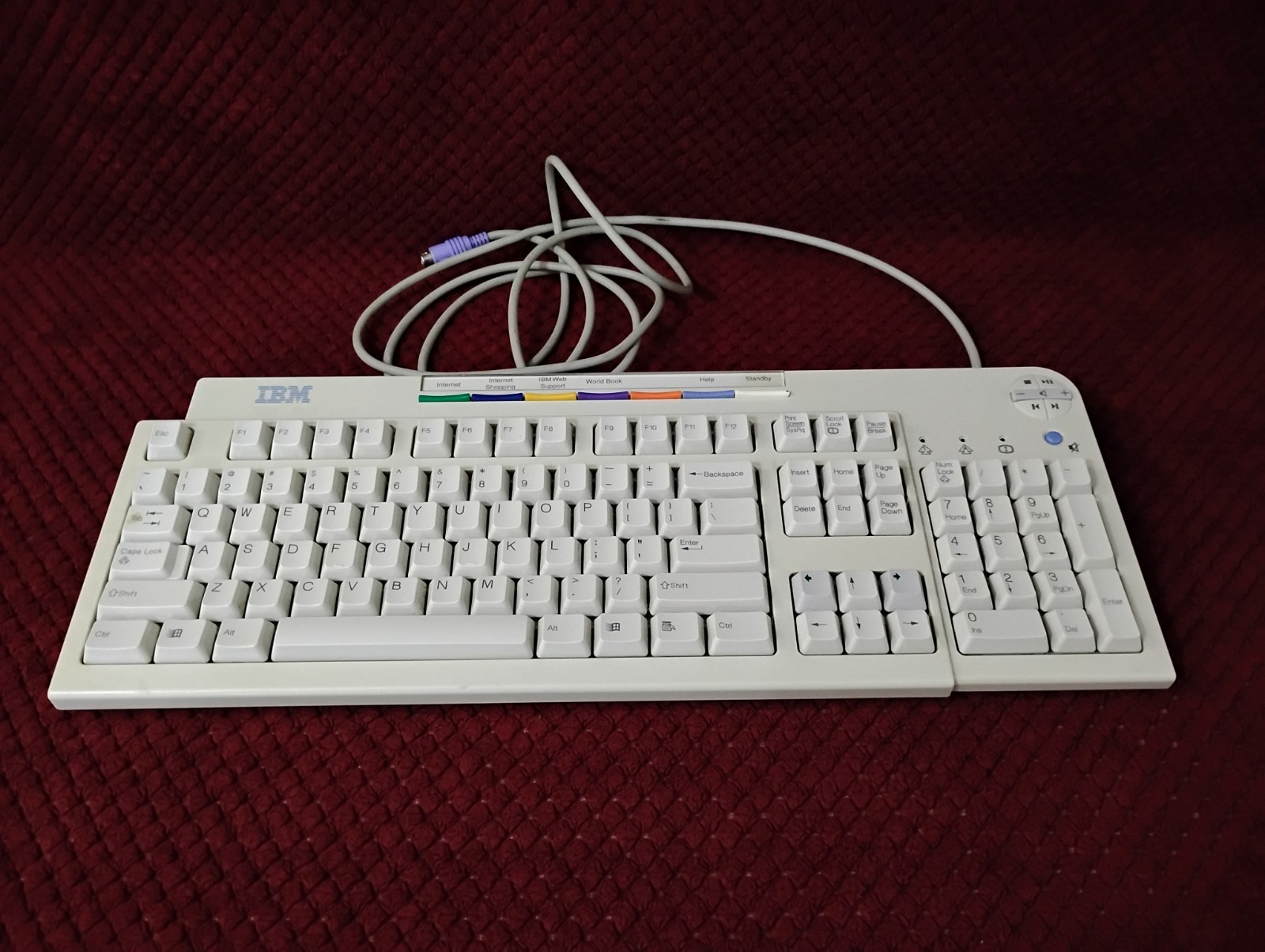 Vintage IBM Keyboard Model KB-9930, tested and Works Great, (O2)