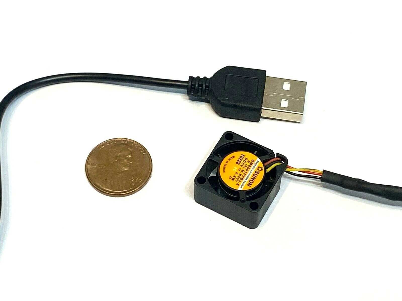 USB plug 5V fan sunon 2010 20mm 2cm mini small cpu usb 3d printer blower c12