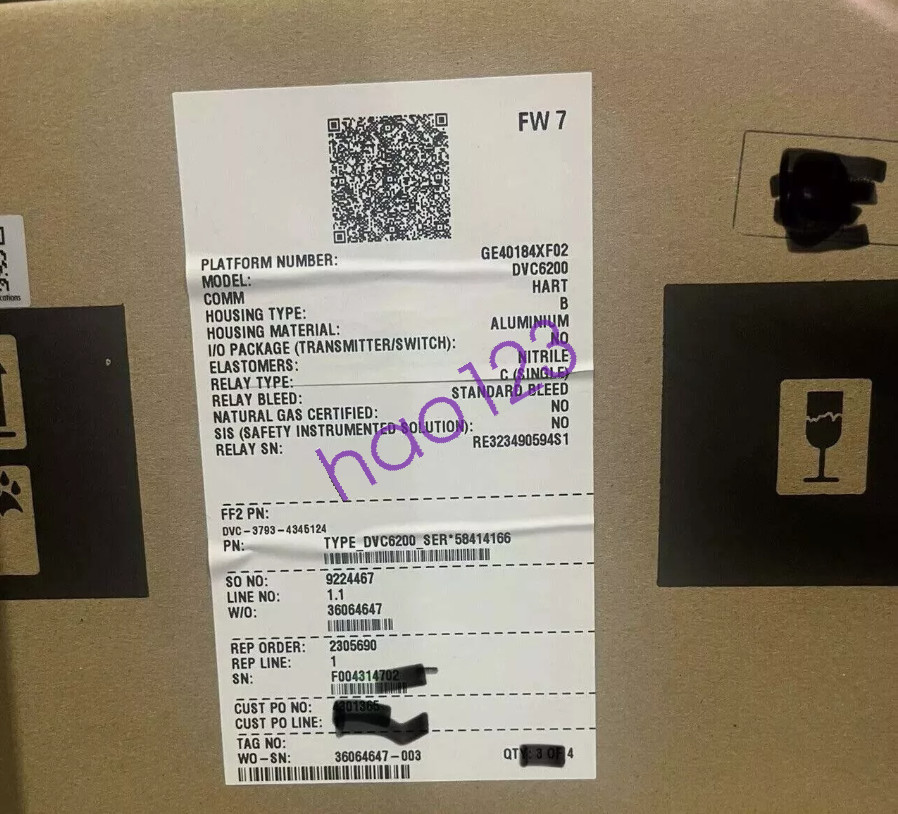 DVC6200 Fisher Valve positioner Brand New Expedited Shipping DHL/FedEx