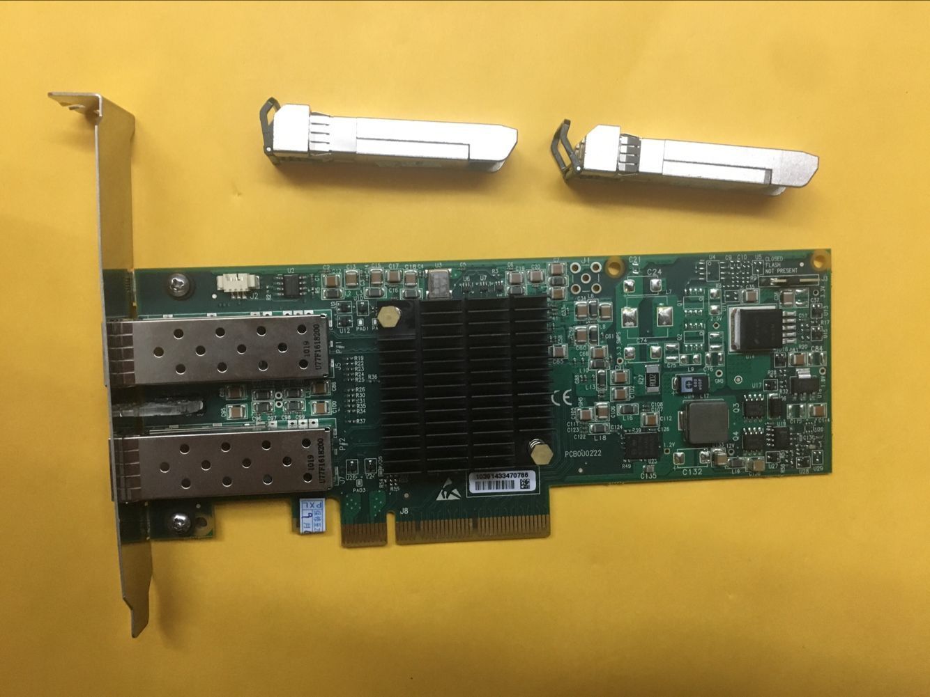 Mellanox MNPH29C-XTR ConnectX-2 Dual Port 10GbE SFP+ Ethernet Adapter Card