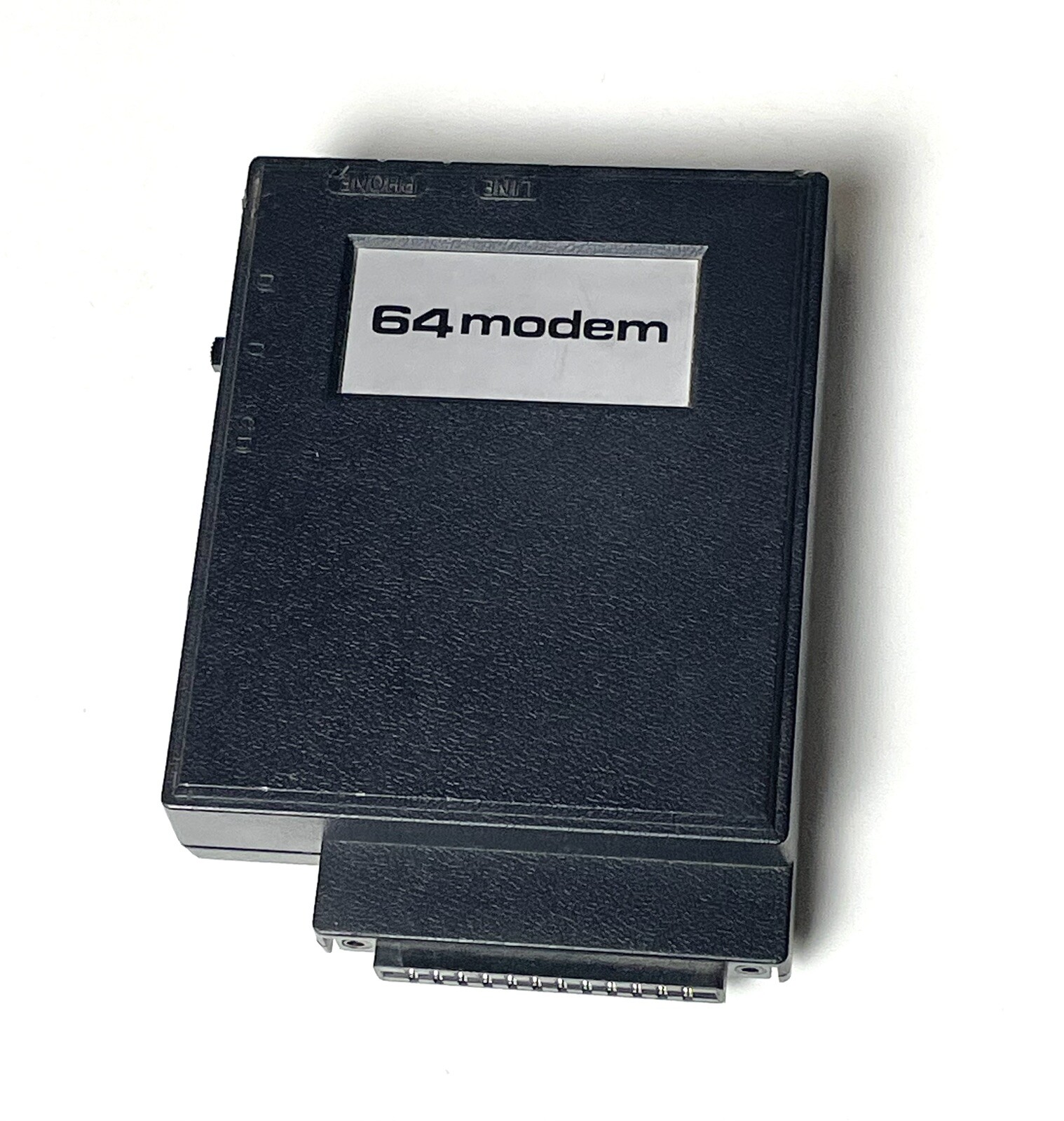 Commodore 64 Collectible Auto Dial/Auto Answer Direct Connect Modem UNTESTED