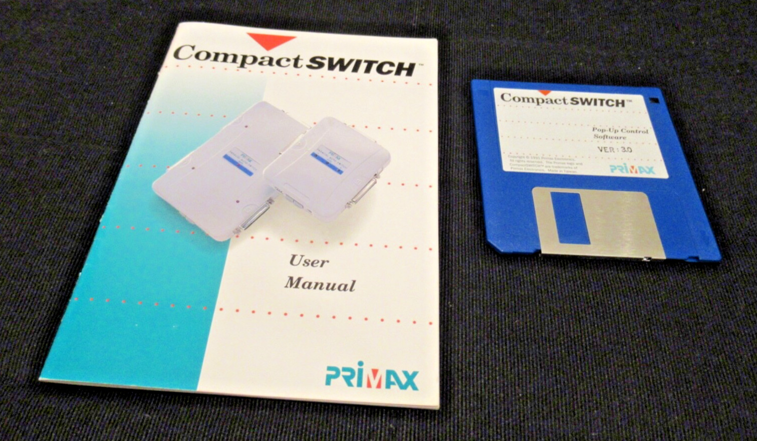 VINTAGE PRIMAX COMPACT SWITCH SOFTWARE