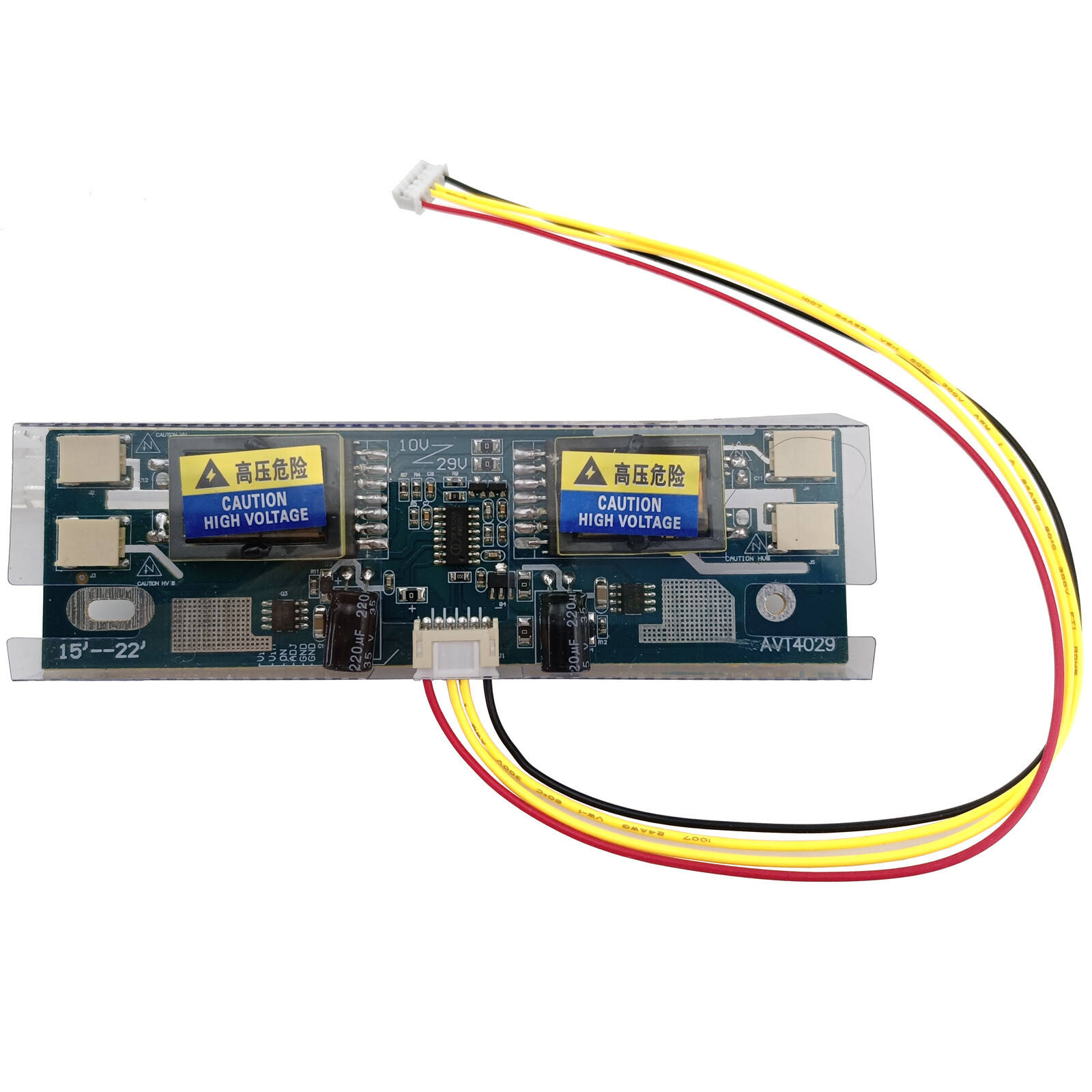 LCD Inverter 4 Lamp CCFL Backlight Driver Board 14-22 inch Monitor Panel 10-29V