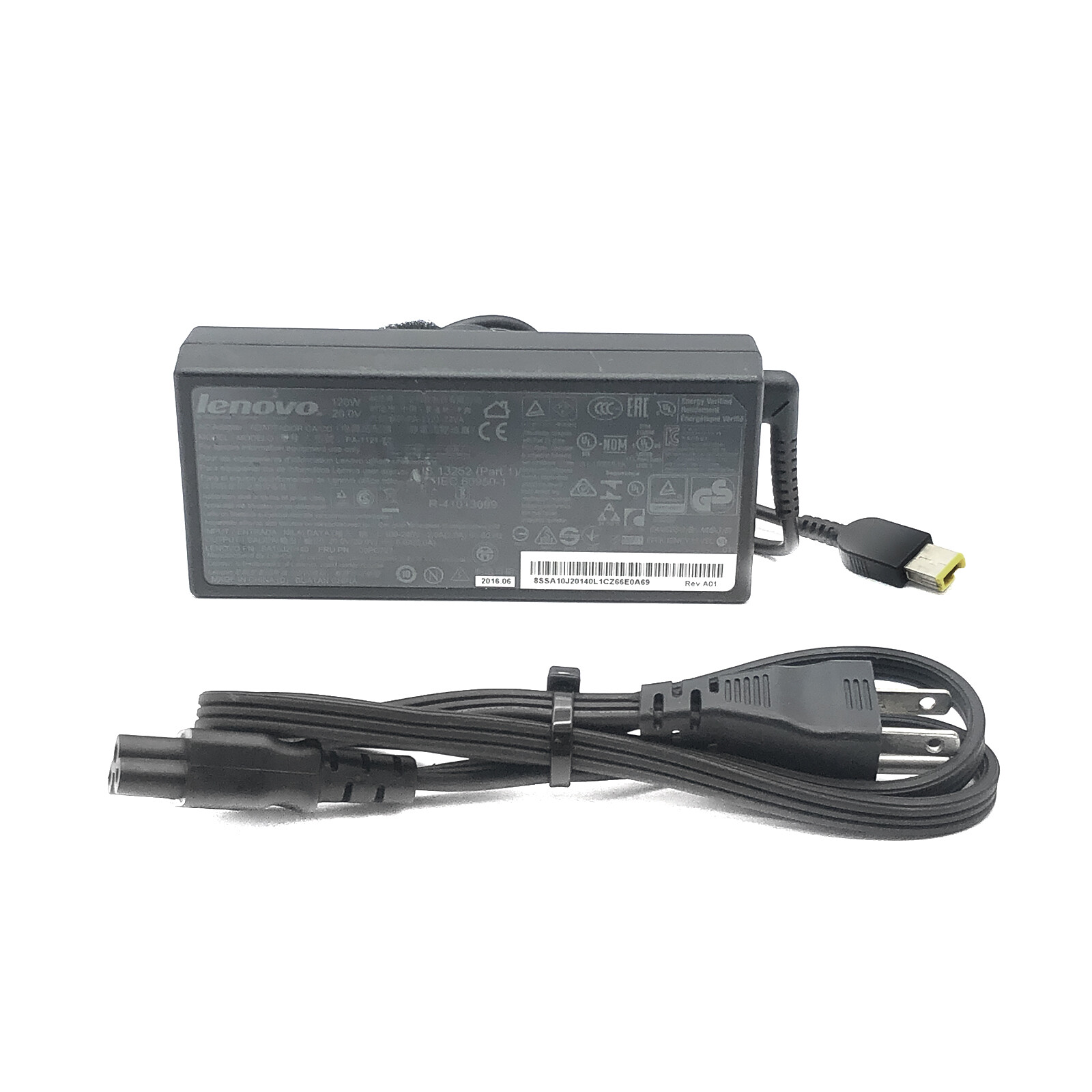 Genuine Lenovo ADP-120TH Power Supply AC/DC Adapter 20V 6A 120W Slim Tip OEM