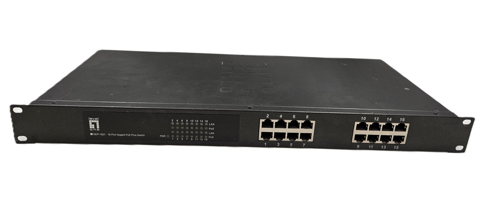 LEVEL ONE GEP-1621 16-PORT GIGABIT PoE-PLUS SWITCH [FAST SHIPPING] 
