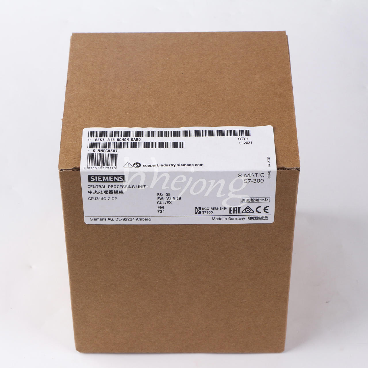 NEW Siemens PLC Module 6ES7314-6CH04-0AB0 6ES7 314-6CH04-0AB0 DHL FEDEX