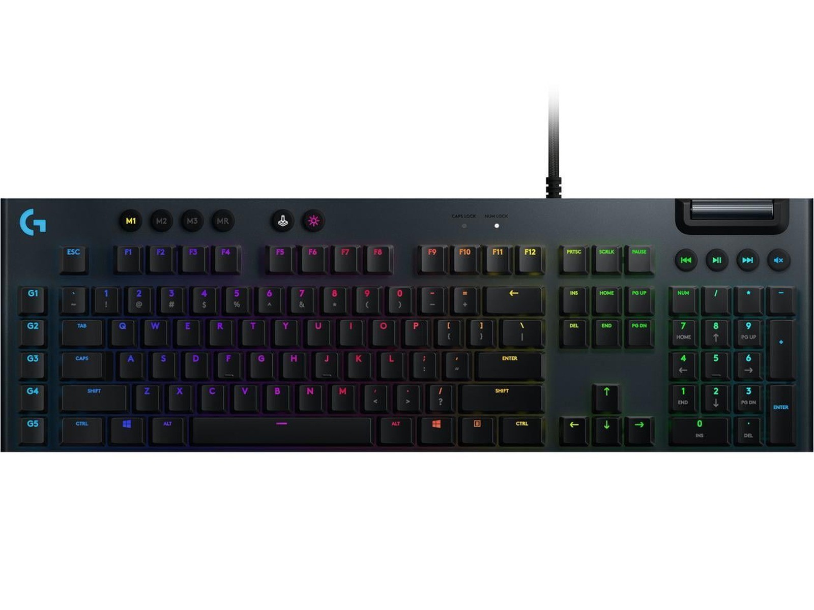 Logitech G815 Wired USB Gaming Keyboard - Clicky Switches #5