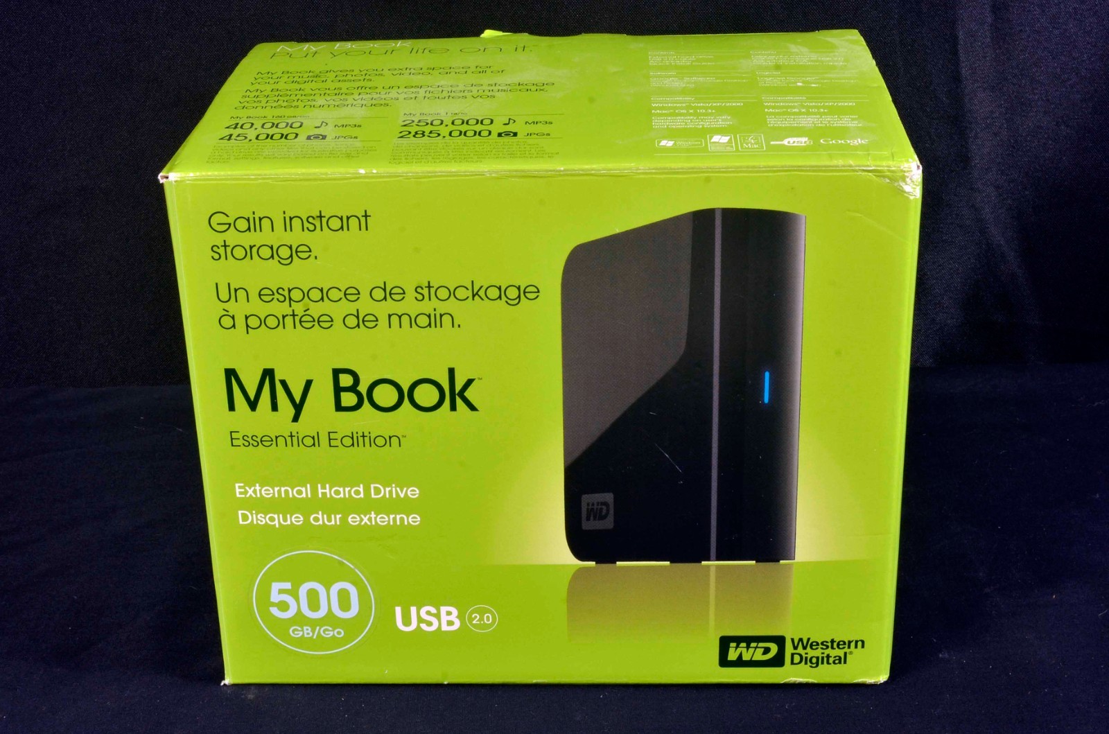 Western Digital My Book Essential Edition External Hard Drive 500 GB USB 2.0