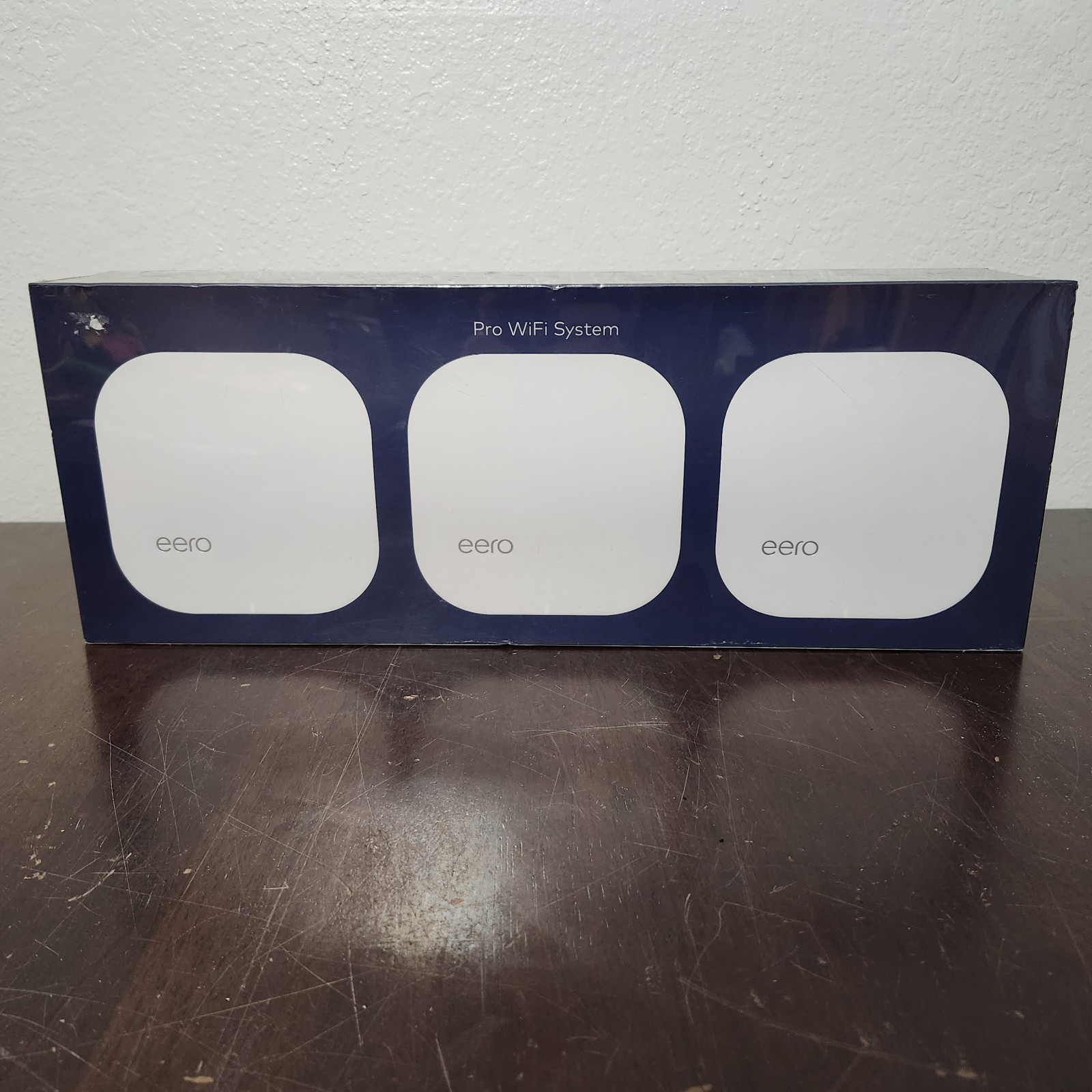 eero Pro Mesh 2nd Generation WiFi System - White - B010301 - Set of 3 NEW SEALED