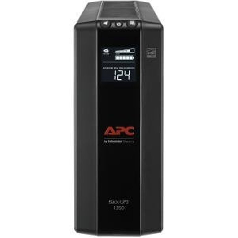 APC BX1350M UPS Battery Backup & Surge Protector With AVR Back-UPS Pro, Black