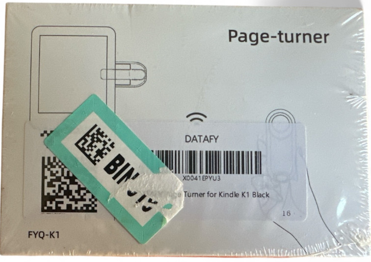 DATAFY FYO-K1 Page Turner Remote Control for Kindle, Tablets & Phones - Black