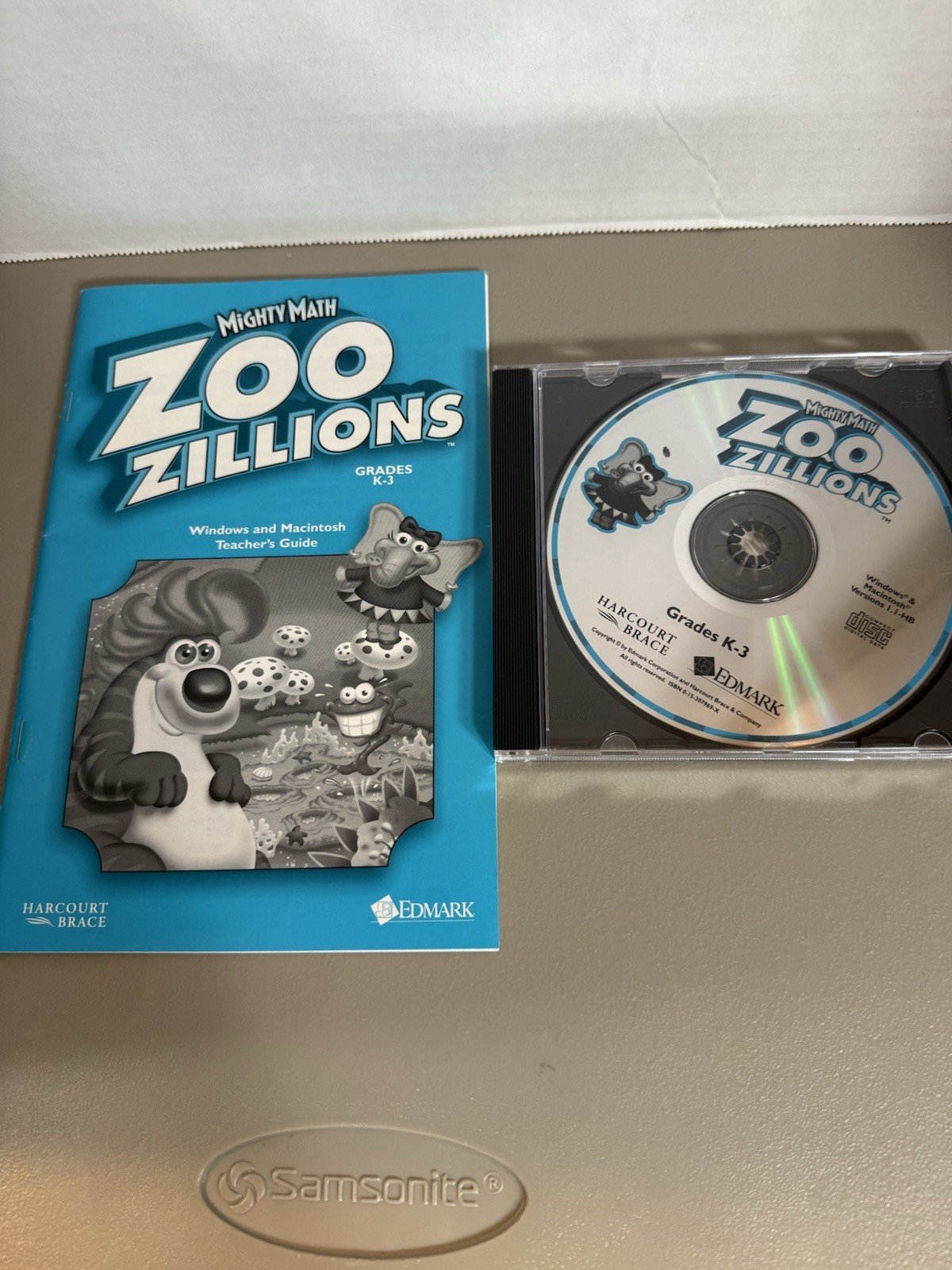 Vintage Math Advantage Mighty Math "Zoo Zillions" Grades K-3