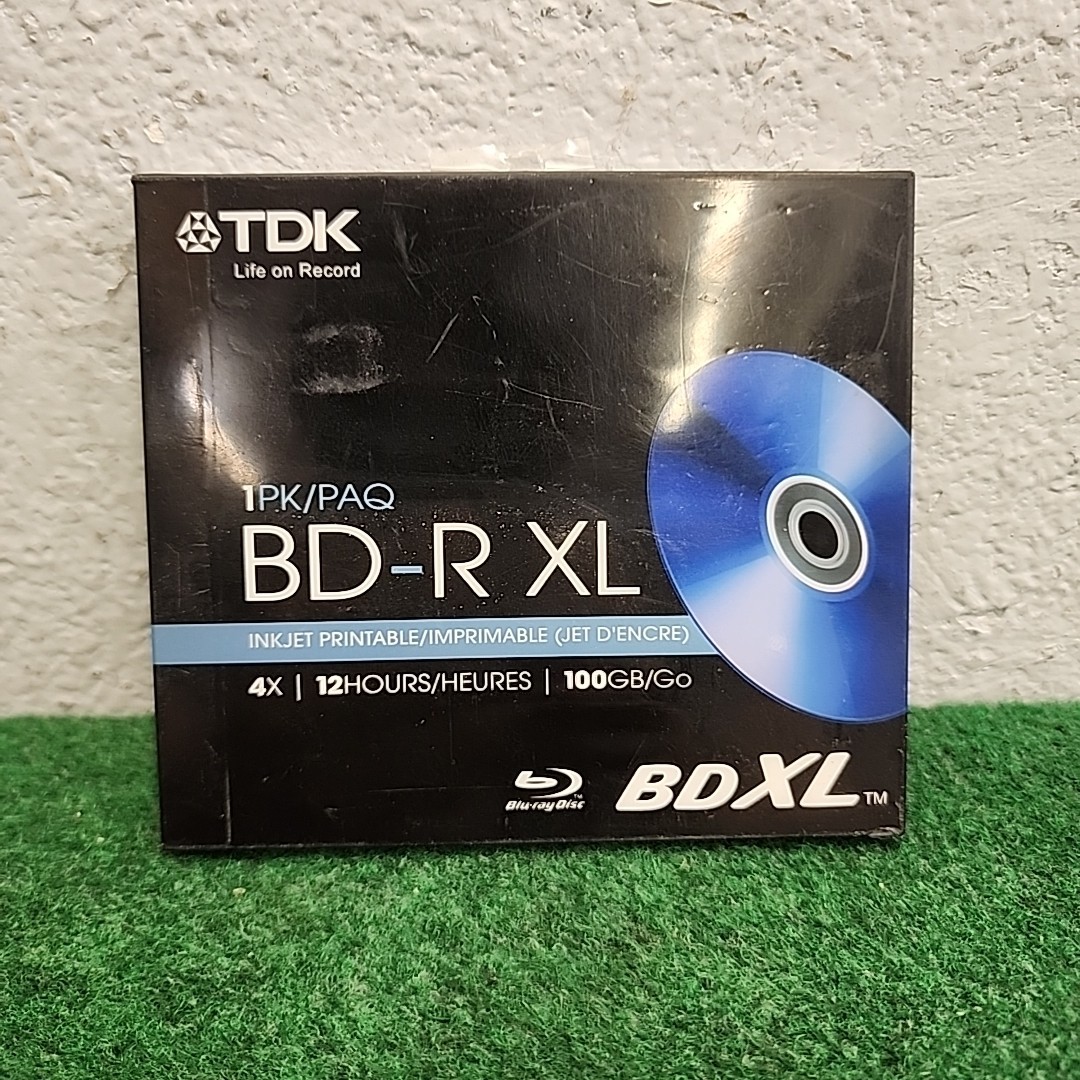 TDK BD-R XL 100GB Inkjet Printable Disc
