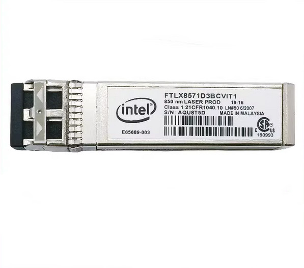 Intel E10GSFPSE 10G 850nm Multimode SFP+ Transceiver E65689-003