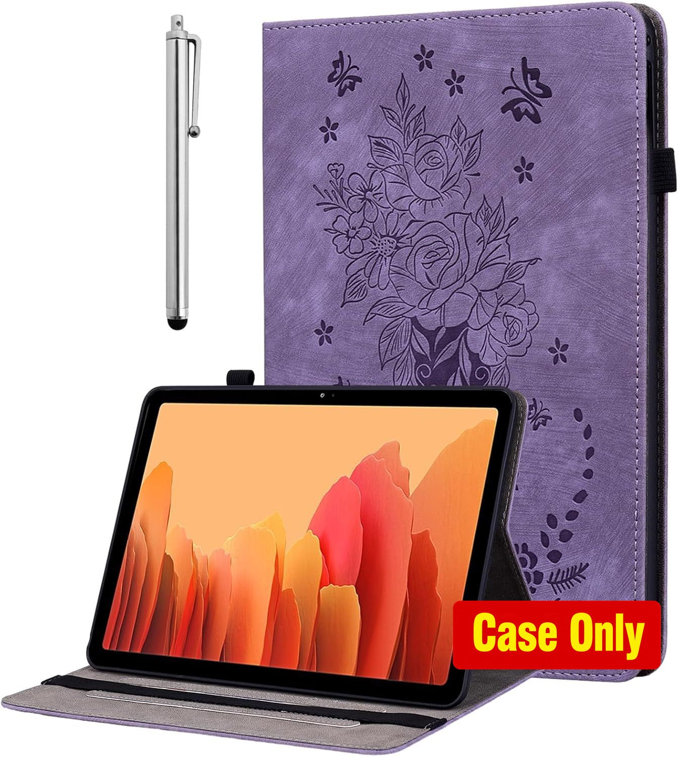 Case for Samsung Galaxy Tab A11 8.7-Inch 2025, Multi-Angle Flip Leather Cover