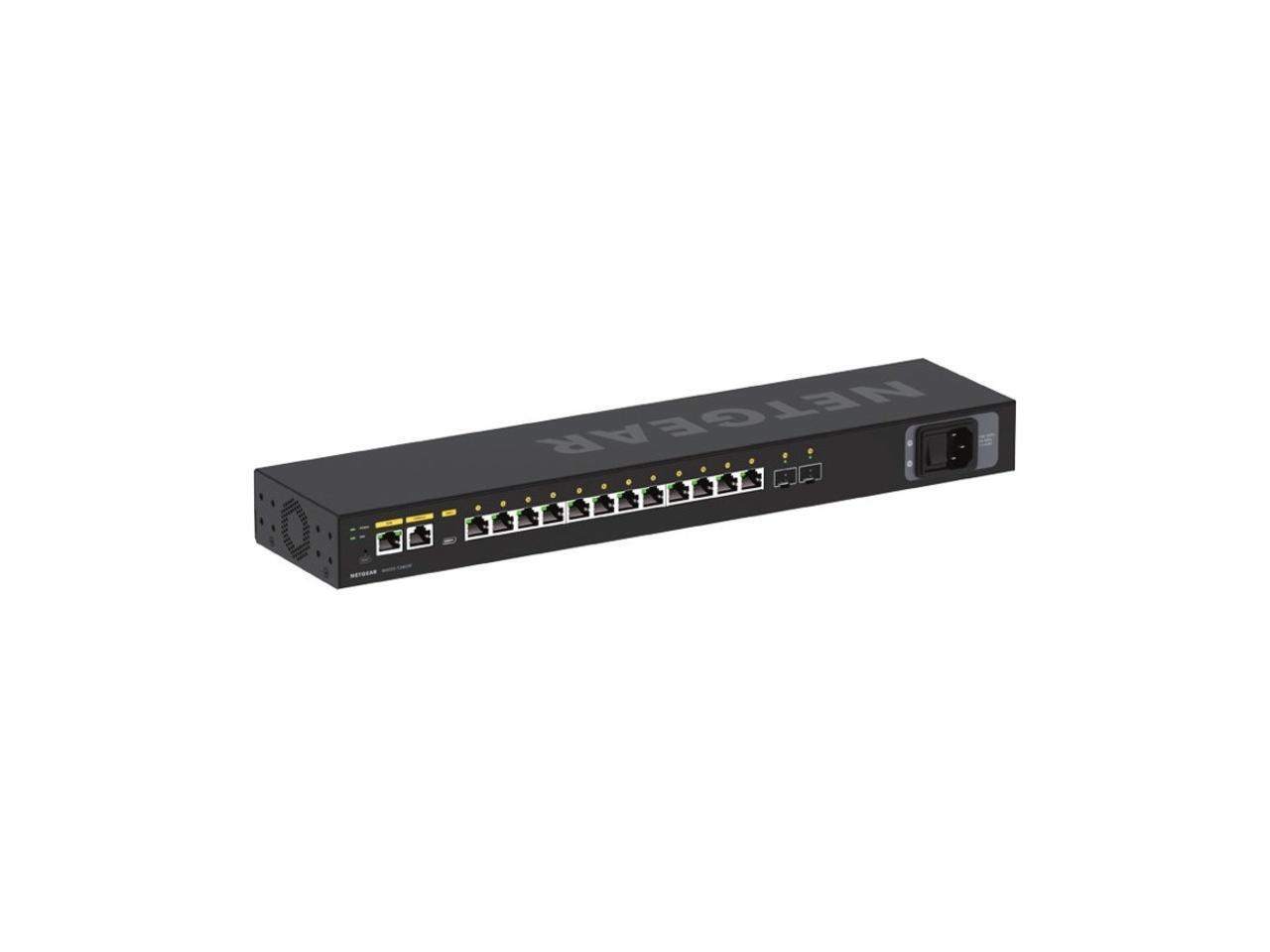 NETGEAR AV Line M4250-12M2XF 12x2.5G and 2xSFP+ Managed Switch (MSM4214X)
