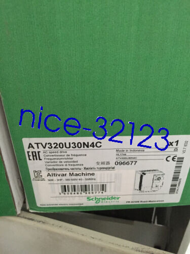1PC via DHL&FedEx ATV320U30N4C 400V 3KW New In Box Expedited Shipping