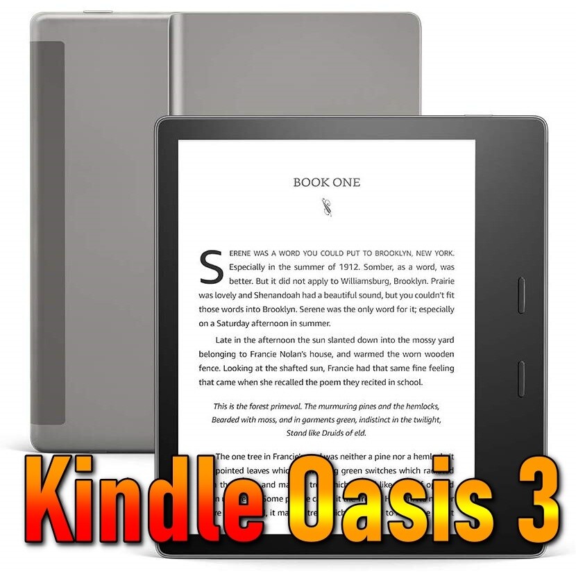 Amazon All-new Kindle Oasis 3 with adjustable warm light (10th gen) 8GB 32GB