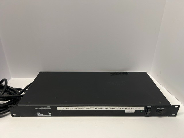 ETA Systems PD8 Conditioned Power Distribution 8-Outlets Rack Mount Power Strip