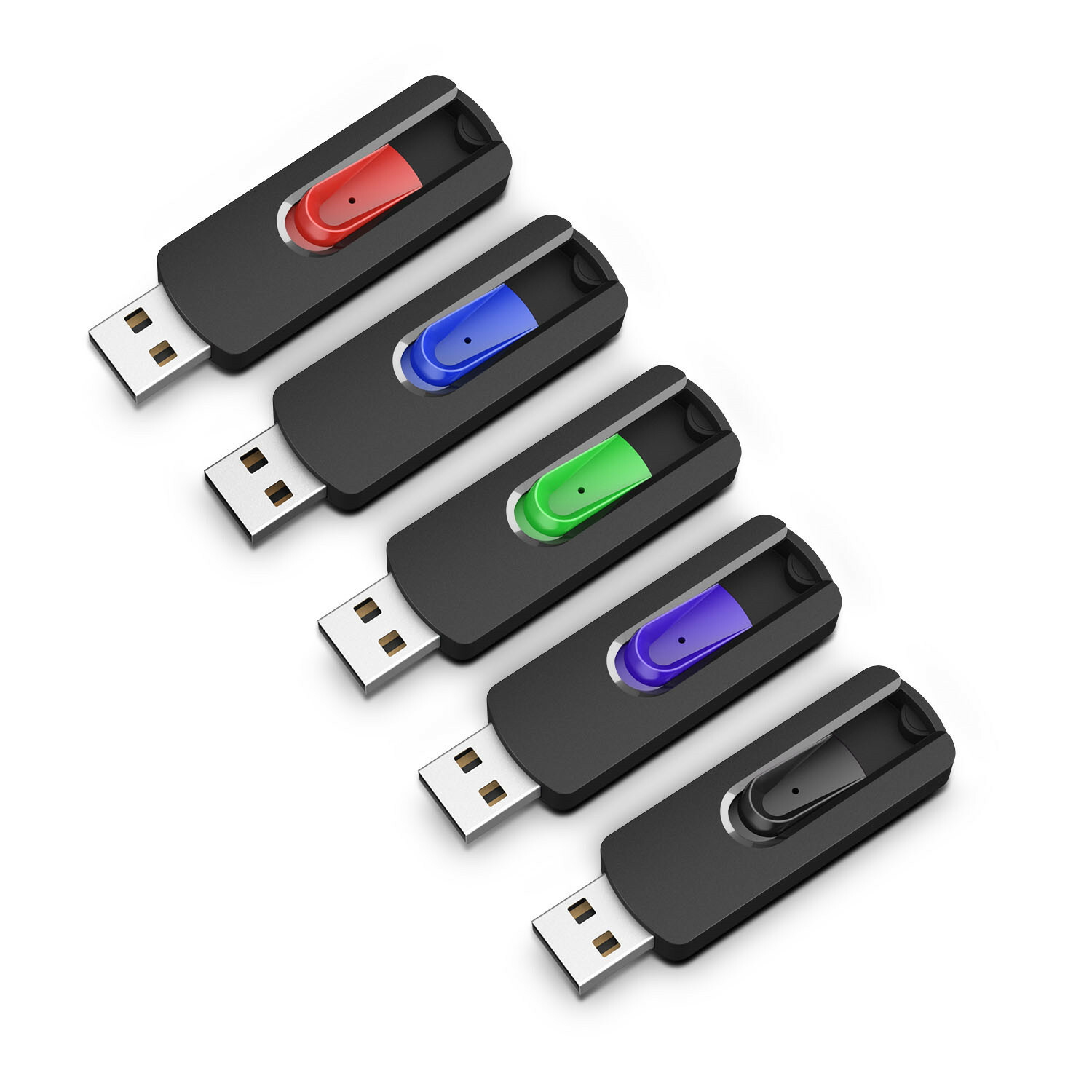 Lot 5/10PCS 1GB-64GB USB 2.0 Memory Sticks Flash Drive Data Storage Thumb Drives