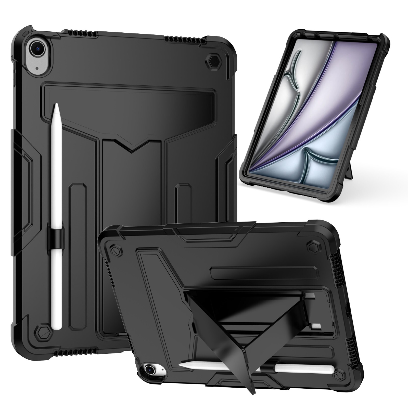 For iPad Air 5th / 4th Generation Case 10.9'' Shockproof Stand Full Body Cover