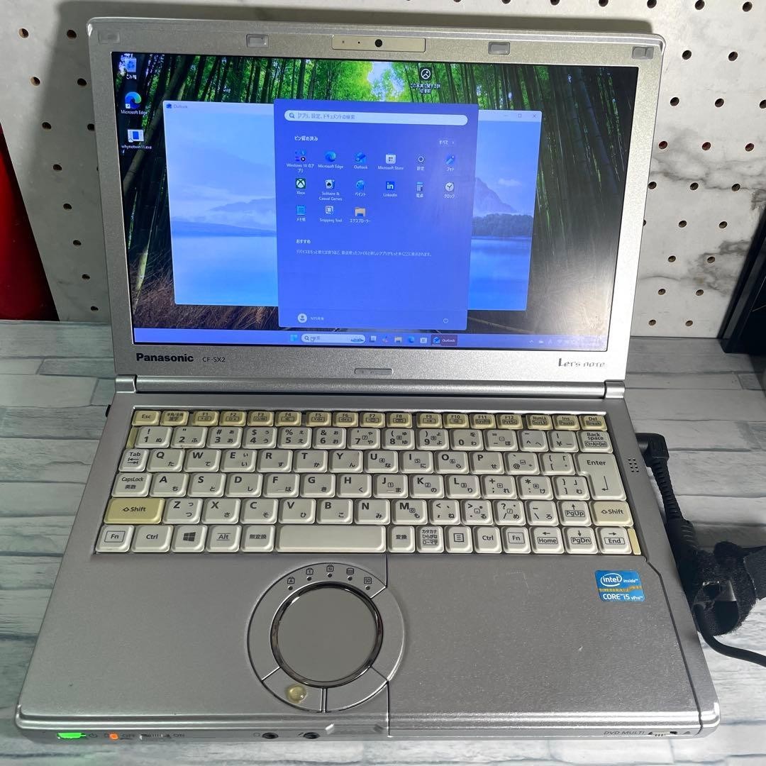 Panasonic Let's Note CF-SX2 Intel Core i5-3340M 12GB RAM 240GB SSD From Japan
