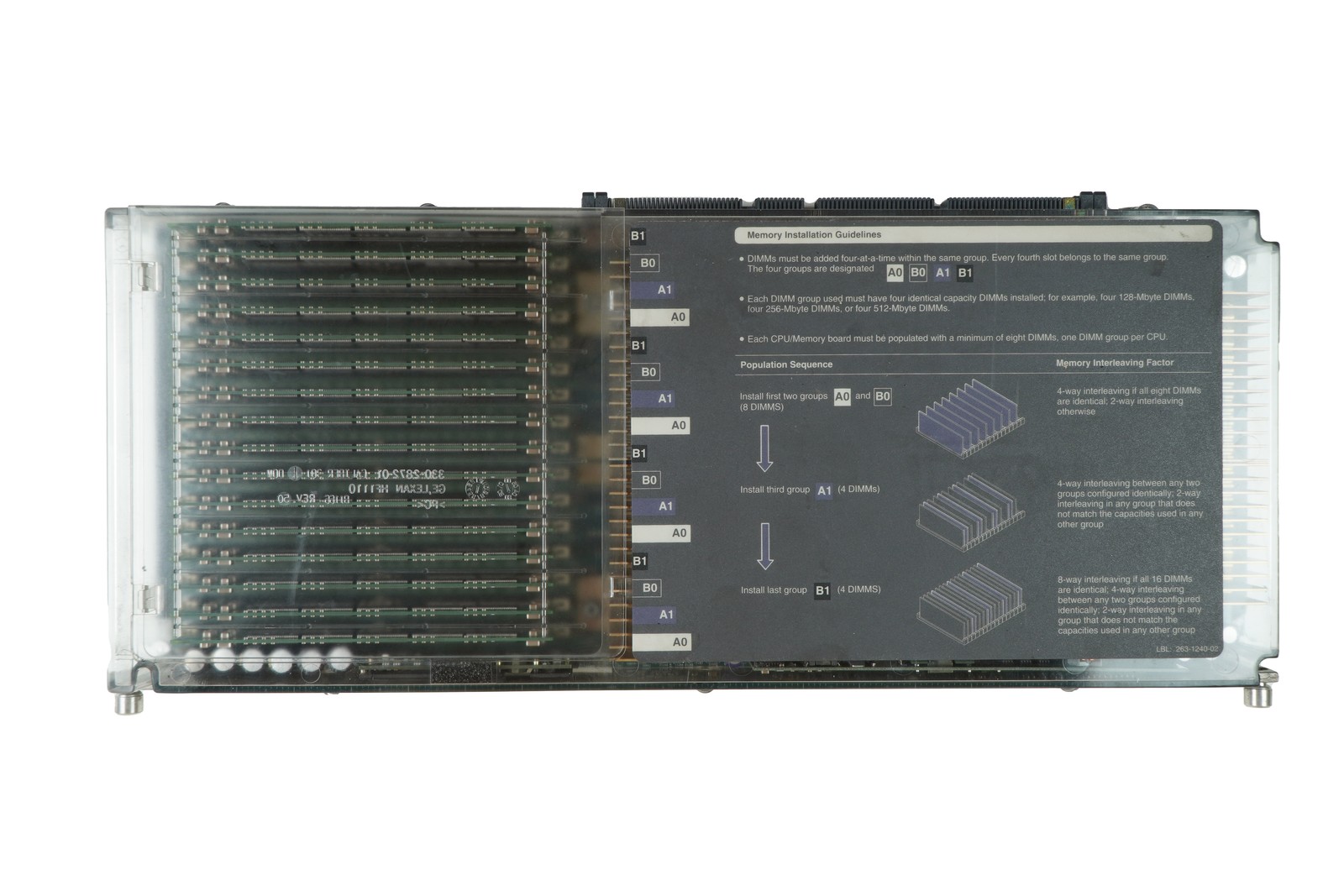 SUN Fire V480 Processor Board Module 501-6163