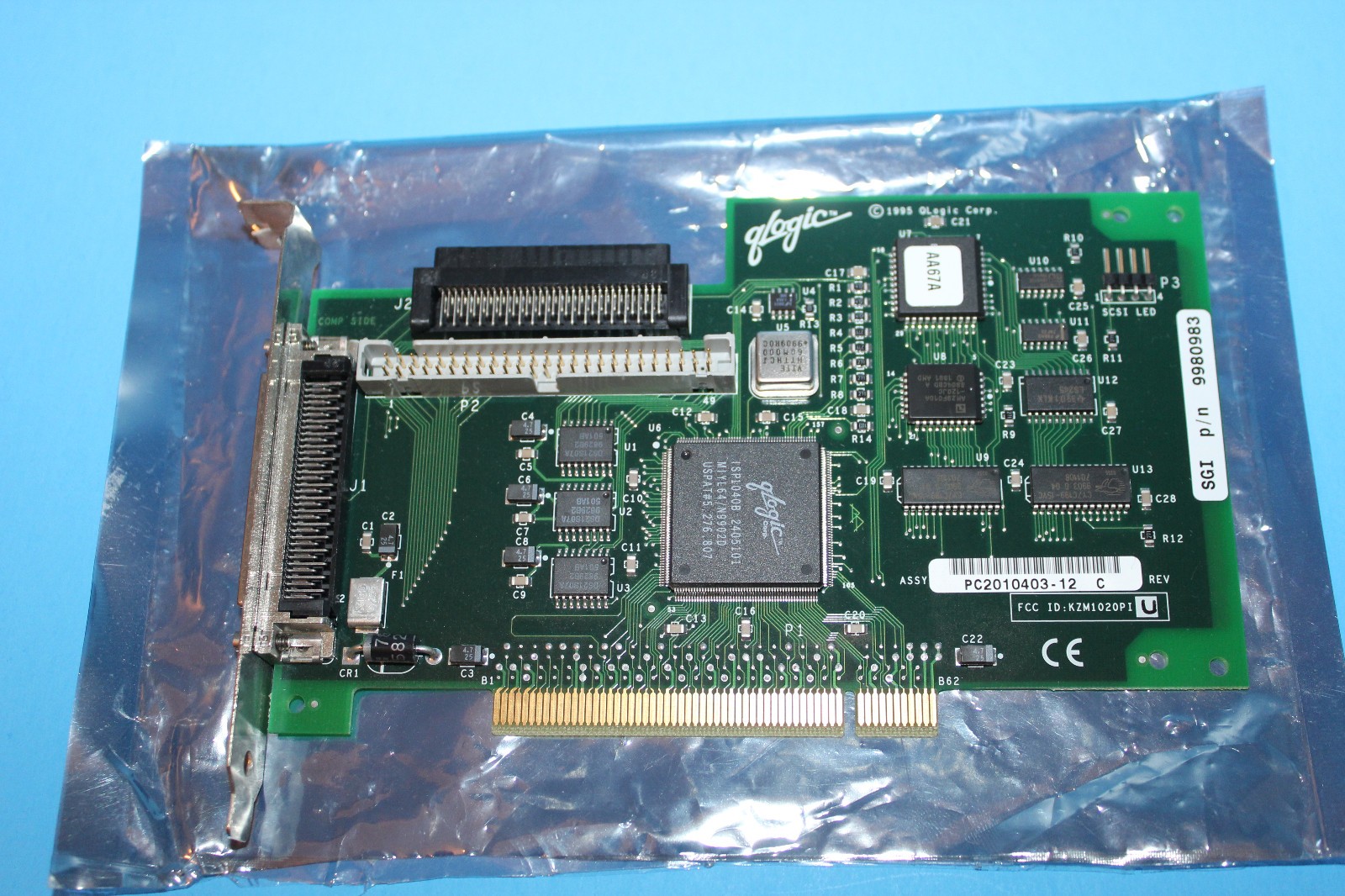SGI Qlogic Ultra SCSI PCI Adapter Card for Octane Octane2 Onyx2