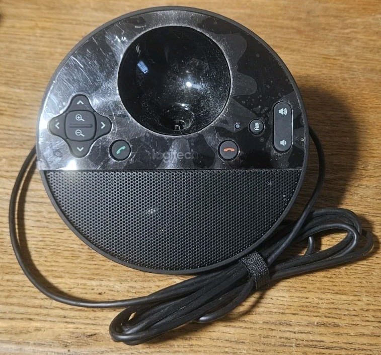 LOGITECH KCC-REM-DZL-V-U0029 VIDEO CONFERENCING MICROPHONE WITHOUT CAMERA