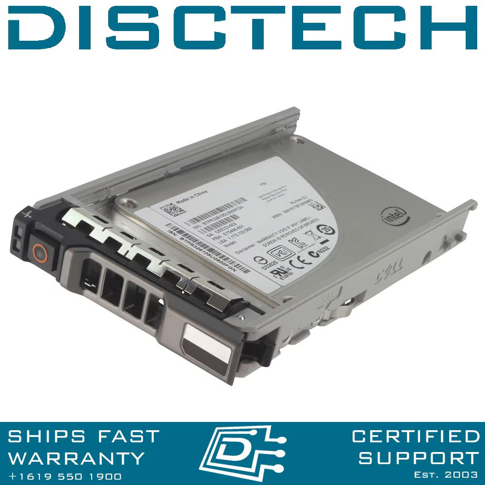 Dell 960GB SATA SSD 6Gbps for R630 R730 PowerEdge Gen13 Read Intensive RI 2.5"